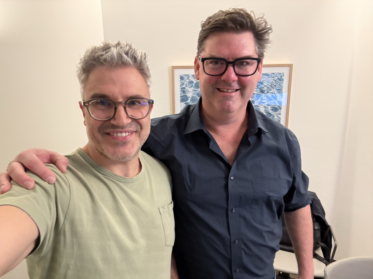 Mark with Jesse Cummins at Day One